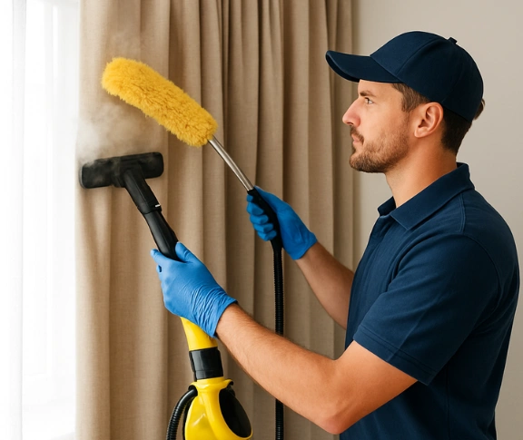 Trusted blind cleaning technician Matty Curtain Cleaning mollongghip-vic QLD